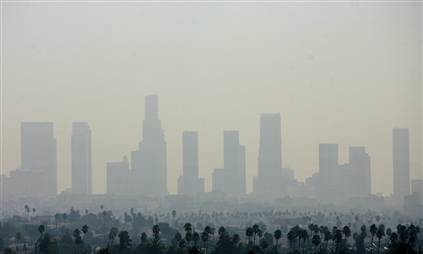 China, LA smog