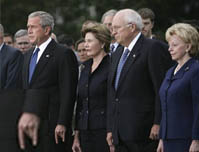 George W. Bush and Salute