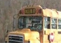 Damaged Schoolbus